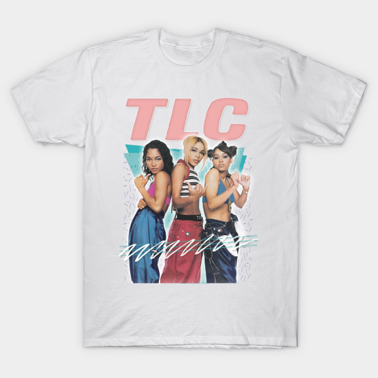 Discover TLC \/\/ 90s Aesthetic Fan Art Design - Tlc - T-Shirt