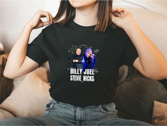 Discover Billy Joel And Stevie Nicks Tour 2023 Shirt