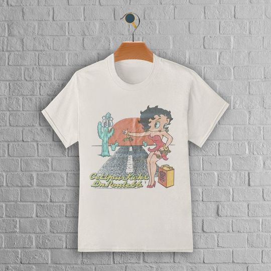 Discover Betty Boop Beautiful Vtg 90s Creme Unisex T-Shirt