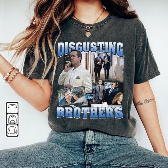Discover Disgusting Brothers Movie Shirt, Succession Waystar Royco T Shirt
