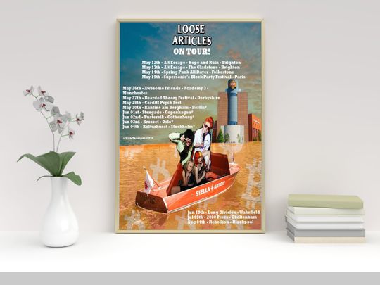 Discover Loose Articles On Tour 2023 Poster