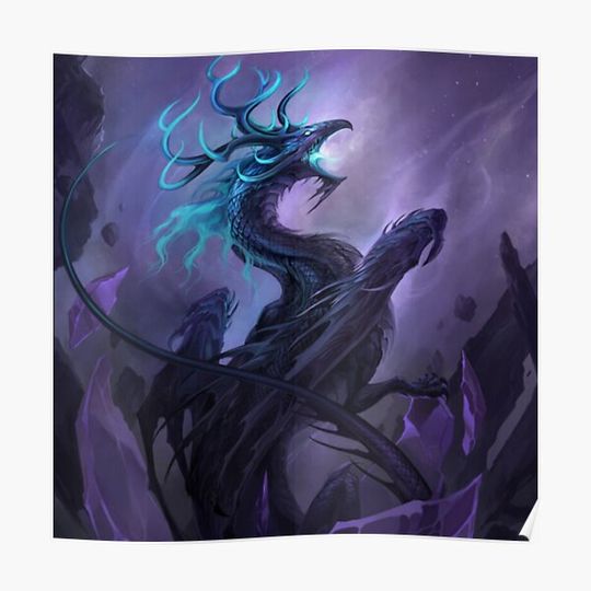 Discover Dragon Premium Matte Vertical Poster