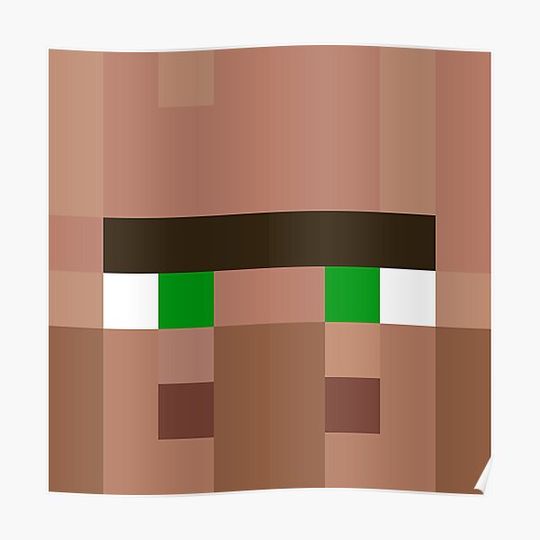 Discover VILLAGER FACE Premium Matte Vertical Poster