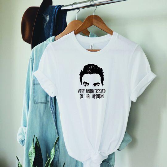 Discover David Rose T-Shirt, Very Uninterested in That Opinion, Rose Creek T-shirt