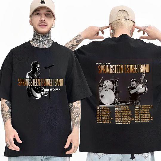 Discover Bruce-Springsteen and E Street 2023 Tour Shirt, Springsteen n E Street Band Tour