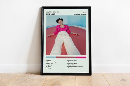 Discover Harry Poster / Harry Merch / Album Cover Poster / Print Wall Art