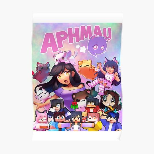 Discover Aphmau Art Premium Matte Vertical Poster