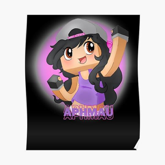 Discover Aphmau Kids Funny Gifts Boys Girls Premium Matte Vertical Poster