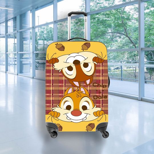 Discover Chip Ans Dale Luggage Cover, Funnty Cartoon Cover