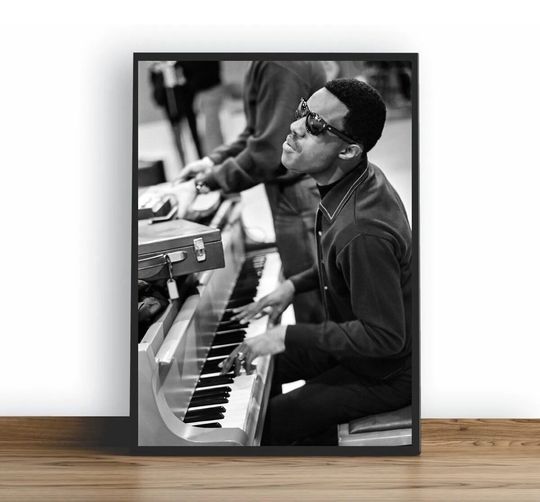 Discover Stevie Wonder Poster, Music Poster