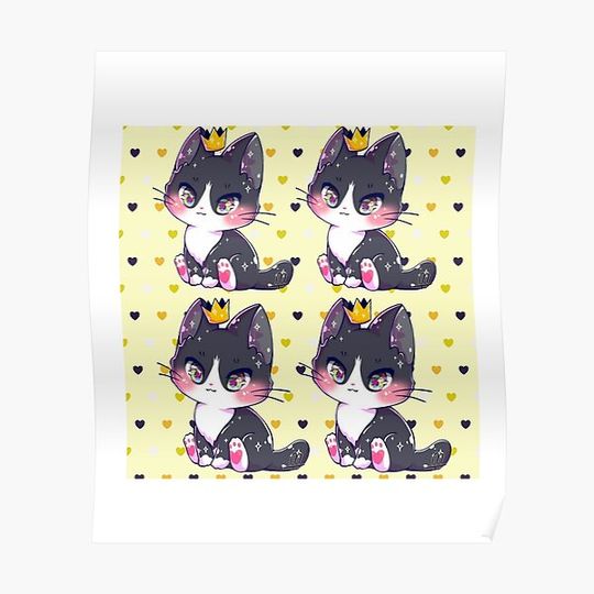 Discover Aphmau cat Premium Matte Vertical Poster