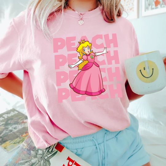 Discover Princess Peach Mario Shirt, Feeling Peachy Shirt,