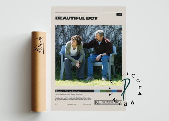 Discover Beautiful Boy Poster | Felix van Groeningen | Minimalist Movie Poster