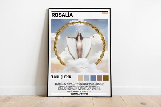 Discover Rosalia - The bad love - Album poster