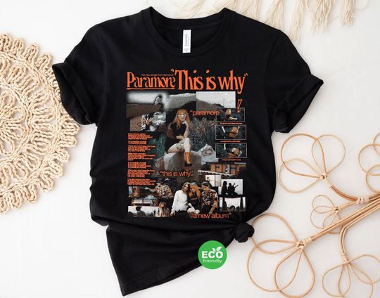 Discover Vintage This Is Why Paramore Shirt, Rock Band Shirt, Music Tour 2023 Shirt
