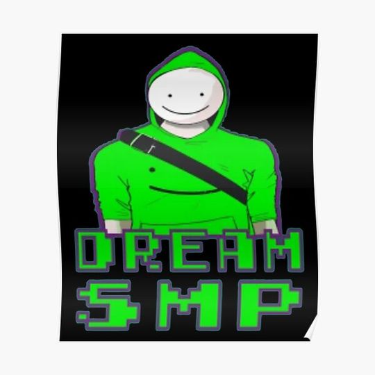 Discover Dream smp anime Premium Matte Vertical Poster