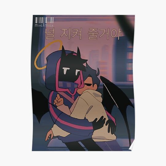 Discover Skeppy Badboyhalo with background Premium Matte Vertical Poster