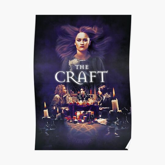 Discover The Craft - Alternative Poster (Dangereuse alliance) Premium Matte Vertical Poster