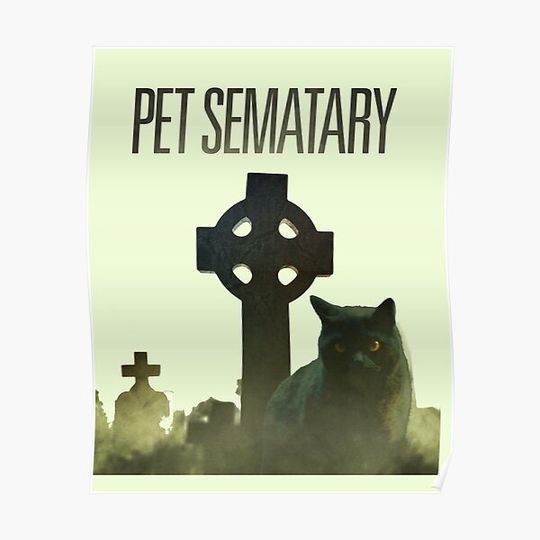 Discover pet sematary movie Premium Matte Vertical Poster