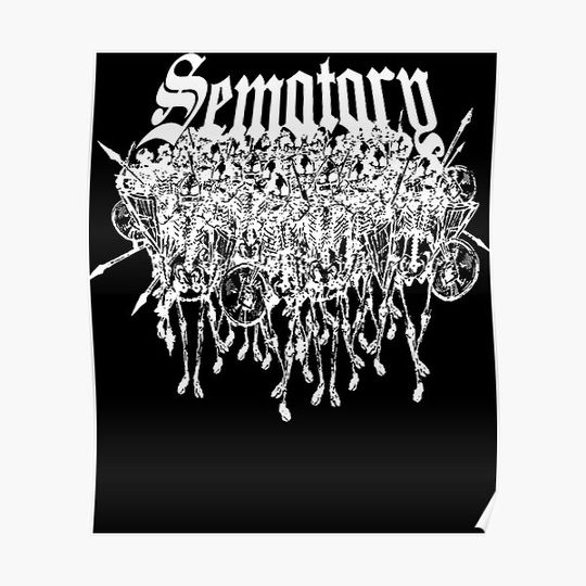 Discover Sematary Logo Premium Matte Vertical Poster