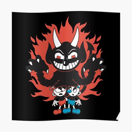 Discover Cuphead Premium Matte Vertical Poster
