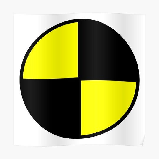 Discover A$AP Rocky Crash Test Symbol Premium Matte Vertical Poster