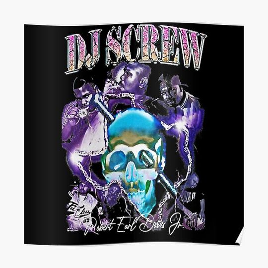 Discover Dj Screw Premium Matte Vertical Poster