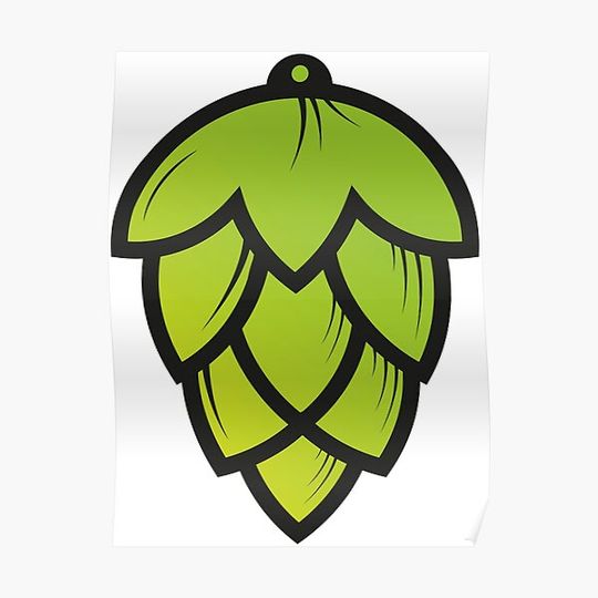 Discover Hops Premium Matte Vertical Poster