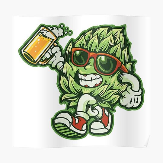 Discover Mr Hops Premium Matte Vertical Poster