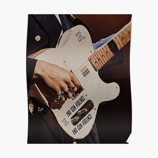 Discover Gitarnya Om Harry Bagus Premium Matte Vertical Poster