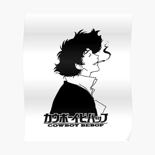Discover Cow Bebop Spike Premium Matte Vertical Poster