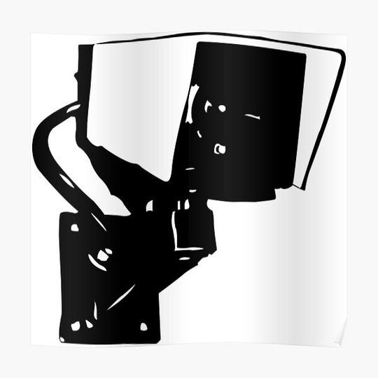 Discover Security Camera Premium Matte Vertical Poster
