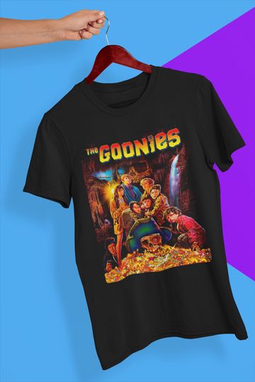 Discover The Goonies, Movie Poster Style T Shirt, Vintage 80s Goonies T-Shirt
