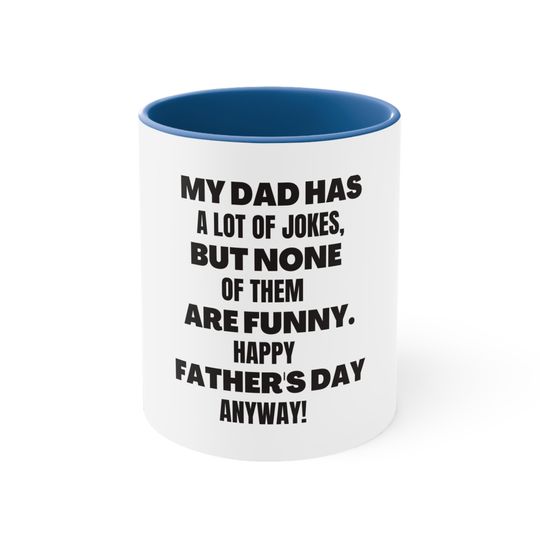 Discover Father's Day Mug, Accent Coffee Mug, 11oz