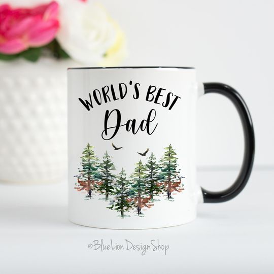 Discover World'sBest Dad Mug, Dad Mug, Worlds Dad, Father's Day Gift