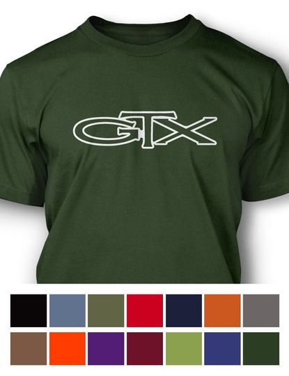 Discover 1967 - 1971 Plymouth GTX Emblem T-Shirt