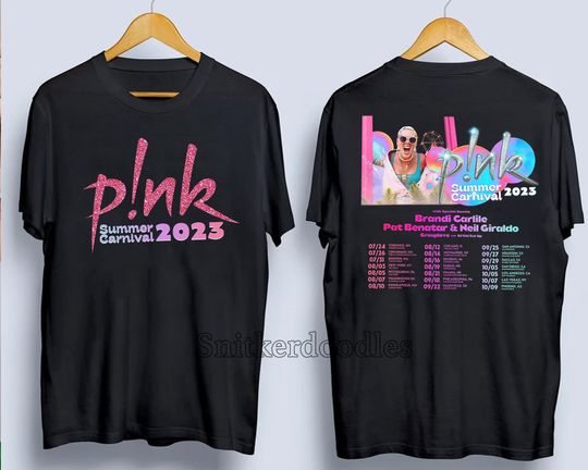 Discover Pink Summer Carnival 2023 Shirt, Trustfall Album Tee, Pink Singer Tour, Music Festival Shirt