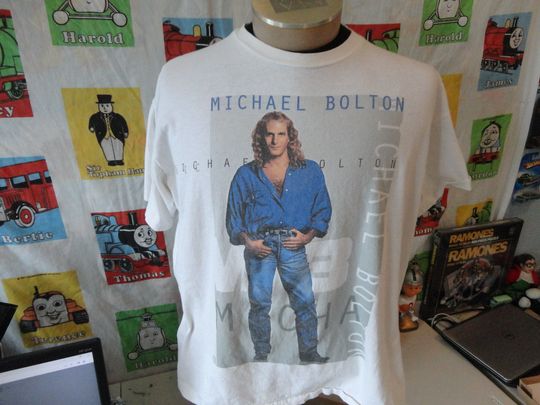 Discover Vintage 90's Michael Bolton 1994 Concert Band Tee Tour T Shirt