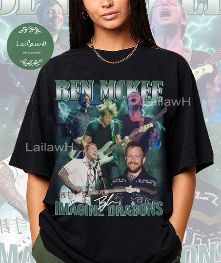 Discover Ben Mckee Imagine Dragons Shirt