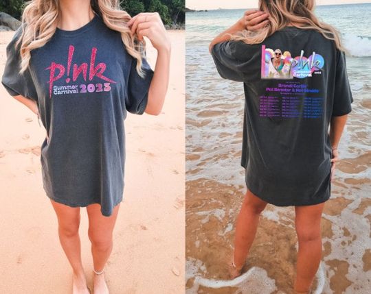 Discover P!nk Pink Singer Summer Carnival 2023 Tour T-Shirt,Trustfall Album Shirt