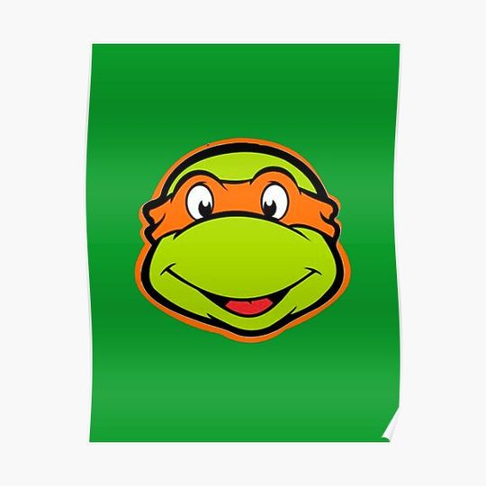 Discover Ninja Turtles - TMNT (Michelangelo) Premium Matte Vertical Poster