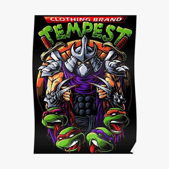 Discover TMNT Premium Matte Vertical Poster