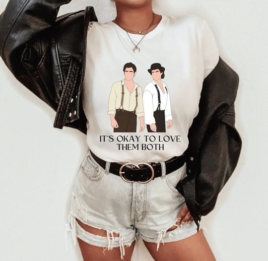Discover It's okay to love them both - The vampire diaries shirt | Salvatore Brothers The vampire diaries