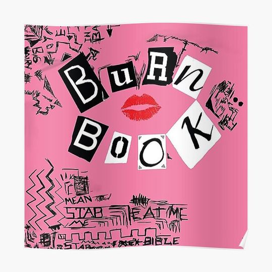 Discover Burn Book Premium Matte Vertical Poster