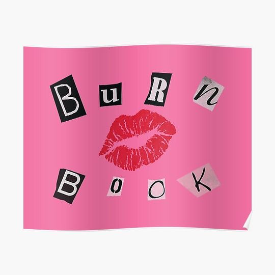 Discover Burn Book Premium Matte Vertical Poster