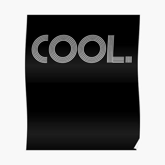 Discover Cool design cool style styling Premium Matte Vertical Poster