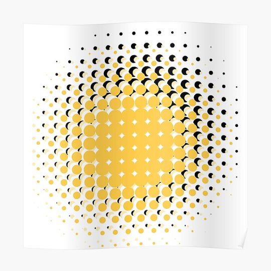 Discover DOTS,colorful points Premium Matte Vertical Poster