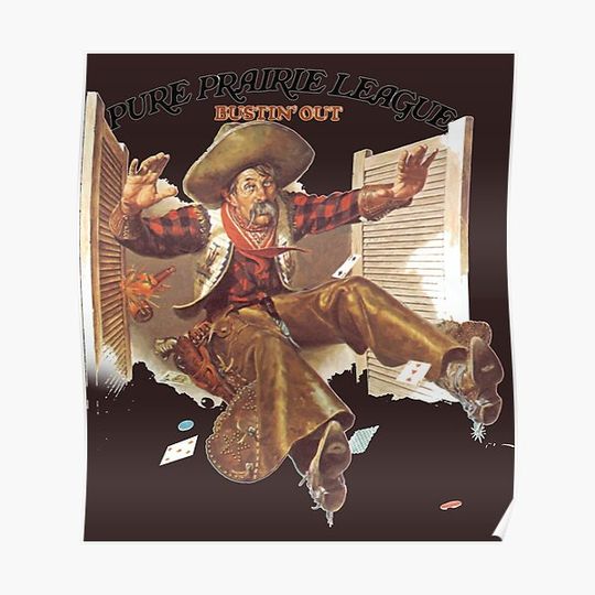 Discover Pure Prairie League Premium Matte Vertical Poster