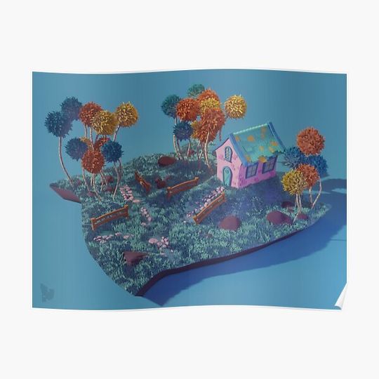 Discover Seuss Scene Premium Matte Vertical Poster