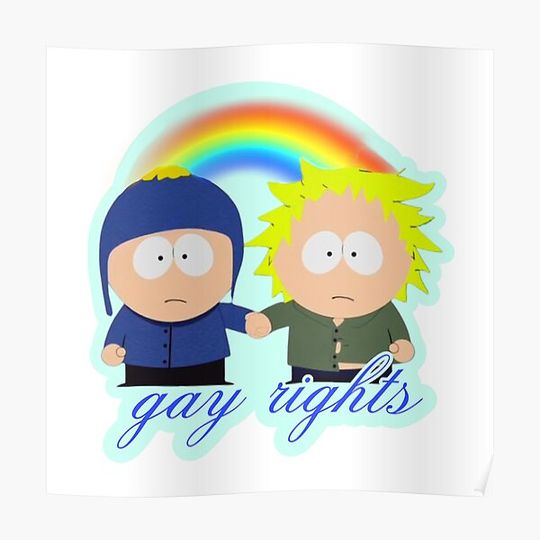 Discover tweek and craig Premium Matte Vertical Poster